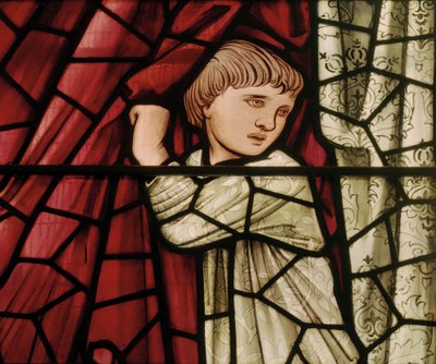 La Ventana del Juicio Final (detalle) de Edward Burne Jones