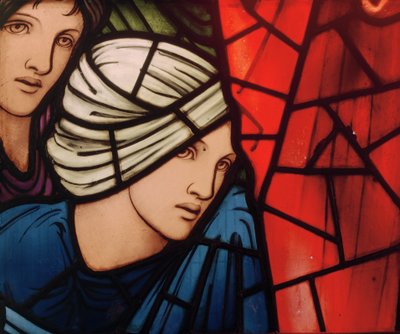 La Ventana del Juicio Final (detalle) de Edward Burne Jones