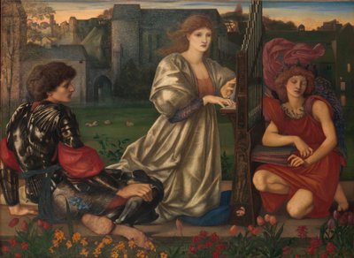 La canción de amor, 1868-77 de Edward Burne Jones