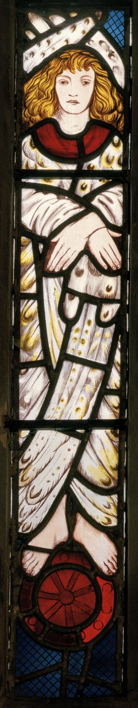 La Nueva Jerusalén, Ángel (detalle) de Edward Burne Jones