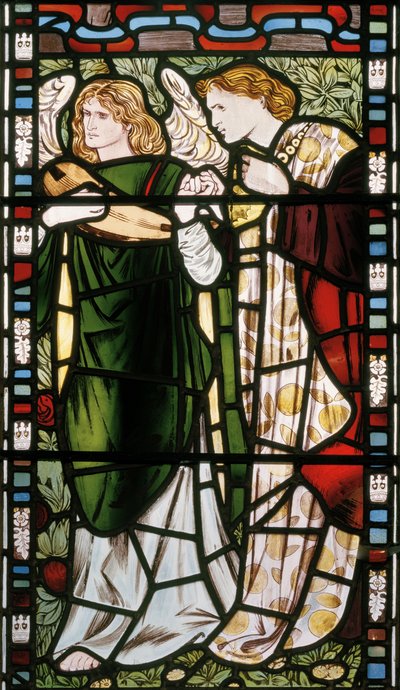 La Nueva Jerusalén (detalle) de Edward Burne Jones