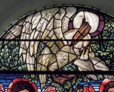 El Pelícano en su Piedad de Edward Coley Burne Jones