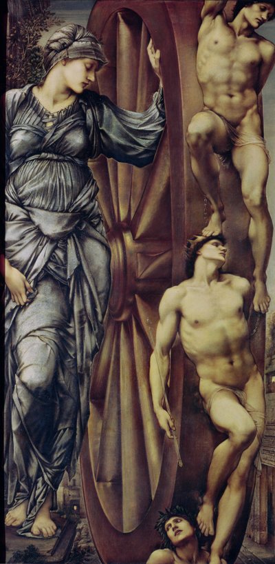 La Rueda de la Fortuna de Edward Burne Jones