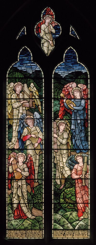 Ángeles del Paraíso, Músicos Ángeles de Edward Coley and Dearle Burne Jones