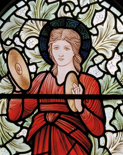 Miriam (detalle) de Edward Coley and Dearle Burne Jones
