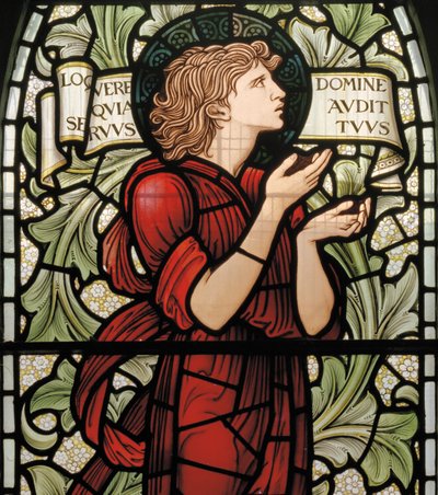 Samuel (detalle) de Edward Coley and Dearle Burne Jones