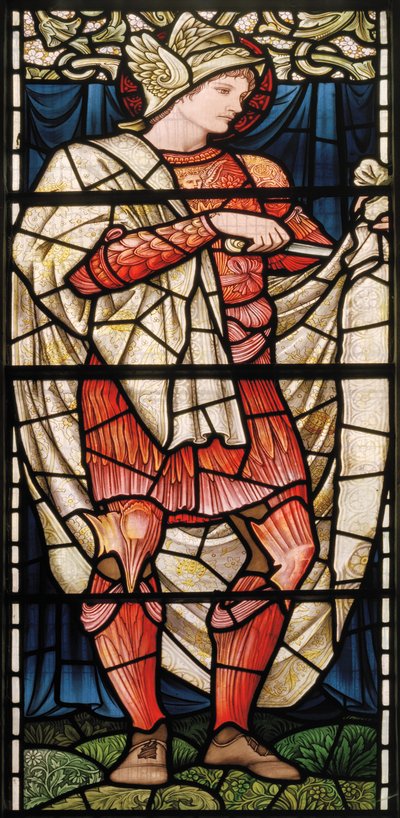 Wilden, All Saints, Morris & Co., Edward Burne-Jones, John Henry Dearle (1859-1932), San Martín, Generosidad, 1902-1914, Louisa, Alfred, Los Baldwin, Primer Ministro, Metodista, Worcestershire, Artes y C de Edward Coley and Dearle Burne Jones