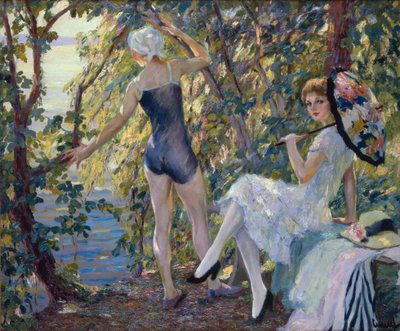Los bañistas de Edward Cucuel