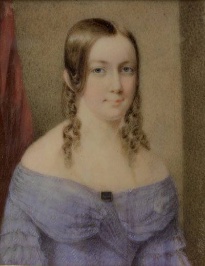 Retrato de una dama, 1842 de Edward Dalton Marchant