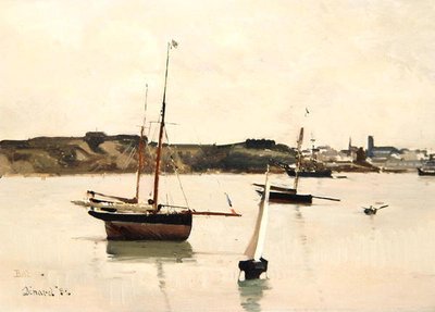 Puerto de St. Servan de Edward Darley Boit