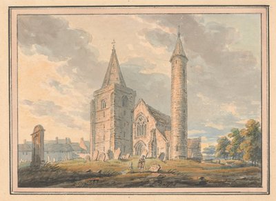 Catedral de Brechin y torre redonda, Forfarshire, Escocia de Edward Dayes