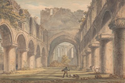 Abadía de Buildwas, Shropshire de Edward Dayes