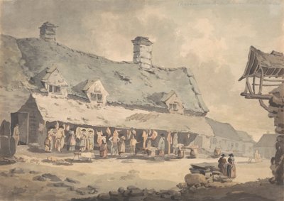 Mercado de Corwen, Gales del Norte de Edward Dayes