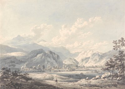 Paisaje de Cumberland de Edward Dayes