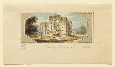 Abadía de Furness, Lancashire de Edward Dayes