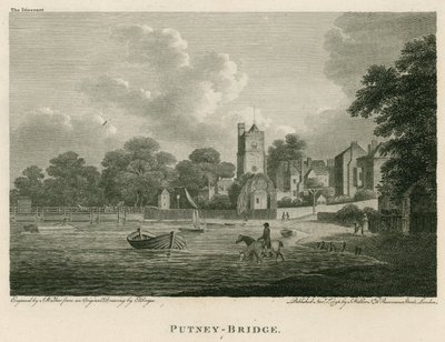 Puente de Putney, Londres de Edward Dayes