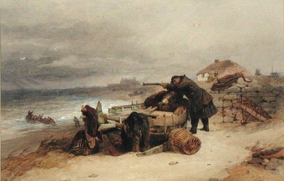 La vigilancia, c.1850 de Edward Duncan