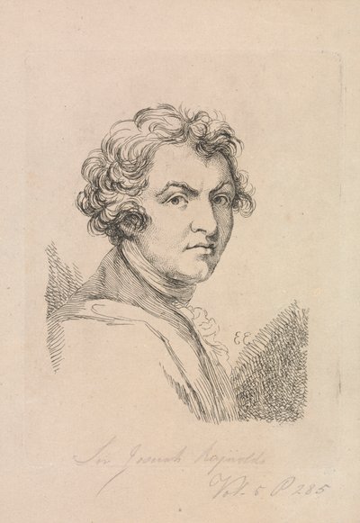 Sir Joshua Reynolds de Edward Edwards