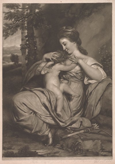 Miss Morris, como Hope Nursing Cupid de Edward Fisher