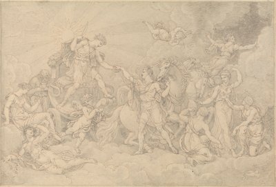 Apolo y Faetón de Edward Francis Burney