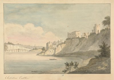 Castillo de Chepstow de Edward Francis Burney