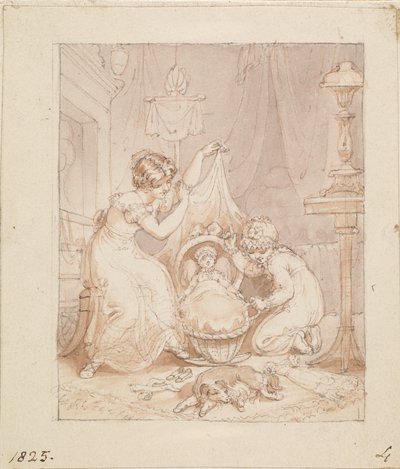 Ilustración para The New Doll: Sin título de Edward Francis Burney