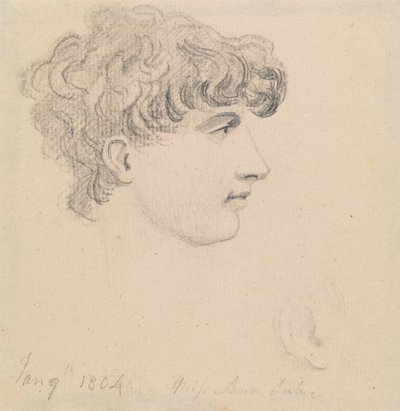 9 de enero de 1804, Srta. Ann Lukie (?) de Edward Francis Burney
