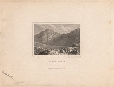 Cader ldris de Edward Francis Finden