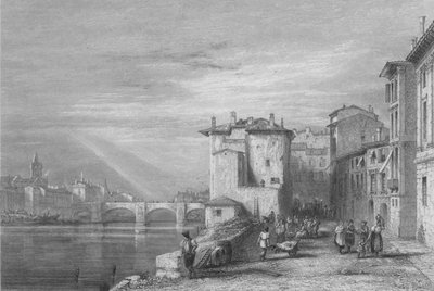 Verona, 1832 de Edward Francis Finden