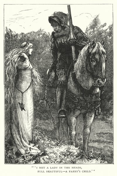 La Bella Dama sin Piedad de Edward Frederick (after) Brewtnall