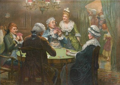 Fiesta de Whist de Navidad - con juegos de ronda estacionales para las generaciones más jóvenes de Edward Frederick Brewtnall