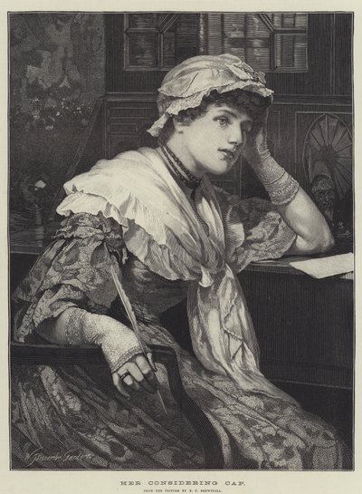 Su gorro de pensar de Edward Frederick Brewtnall
