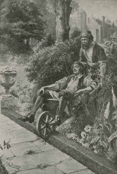 Pedro el Grande de paseo (litografía) de Edward Frederick Skinner