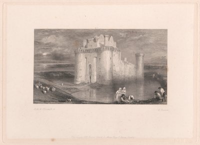 Castillo de Caerlaverock de Edward Goodall