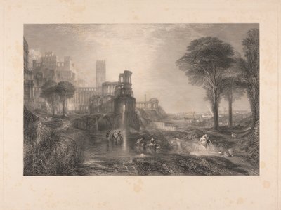 Palacio y puente de Calígula de Edward Goodall