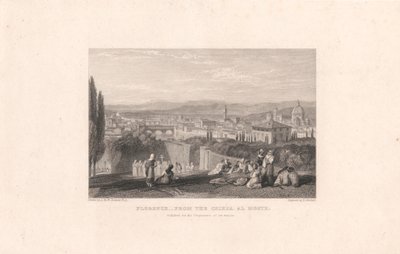 Florencia desde la Chiesa al Monte de Edward Goodall