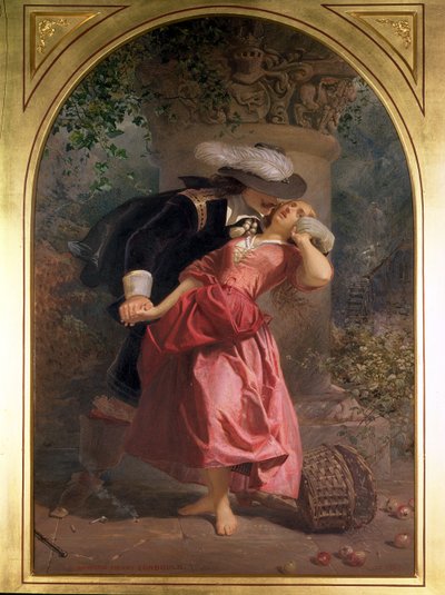 La Seducción, 1857 de Edward Henry Corbould