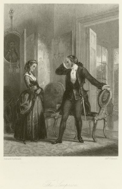 La sorpresa de Edward Henry Corbould