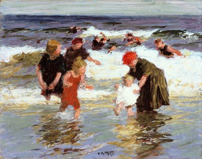 Bañistas, c.1913 de Edward Henry Potthast