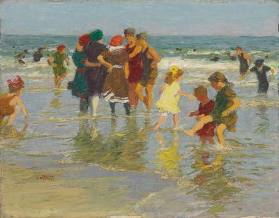 Escena de playa de Edward Henry Potthast