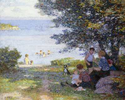 Junto al Agua,  de Edward Henry Potthast