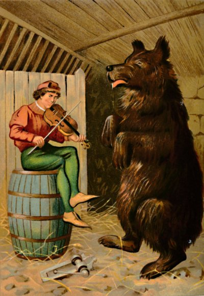 El Oso Bailarín, 1901 de Edward Henry Wehnert