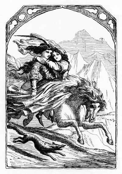 El pájaro dorado, 1901 de Edward Henry Wehnert