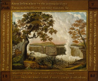 Las Cataratas del Niágara de Edward Hicks