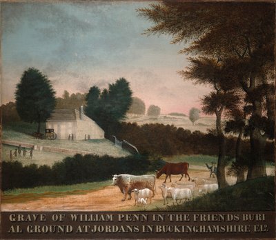 La tumba de William Penn de Edward Hicks