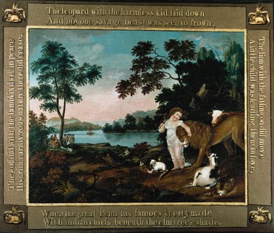 El reino pacífico de Edward Hicks