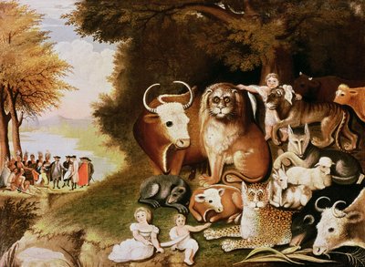 El Reino Pacífico, 1832-34 de Edward Hicks