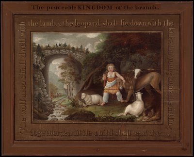 El reino pacífico de la rama de Edward Hicks