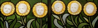 Mary, Mary, Quite Contrary, Flores (detalle) de Edward Holmes Jewitt