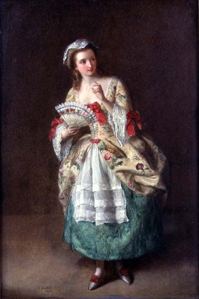 Vestida para el baile de Edward Hughes